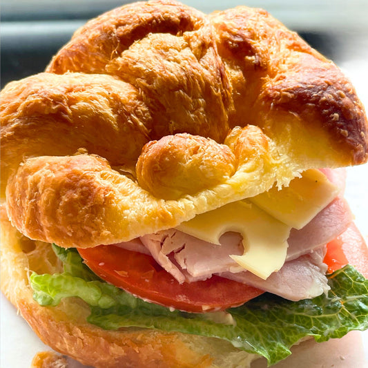 Sandwich croissant jambon emmental