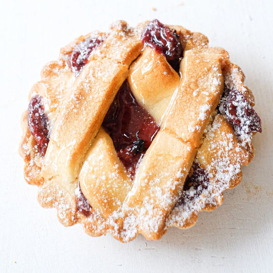 Tartelette fraises rhubarbe