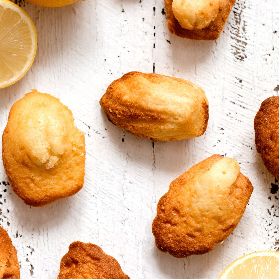 Madeleines au citron