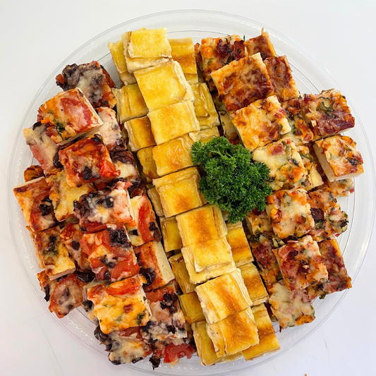 Plateaux de pizza artisanale 3 saveurs